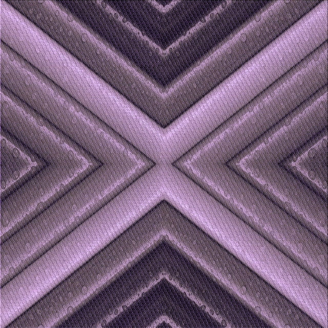 Ahgly Tapis d'Intérieur Lavable en Machine Carré Transitionnel Prune Violet, 8 Pieds Carré