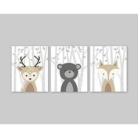 Woodland Nursery Decor Forest Animal Pictures Baby Wall Art Bear Deer Fox Friends Wraps Canada - Animal Wall Decor For Nursery Woodland Nursery Decor Forest Animal Pictures Baby Wall Art Bear Deer Fox Friends Wraps Canada - Animal Wall Decor For Nursery