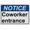 Warning Sign 4, variant on Industrial ANSI Vertical Employee Wash Hands Sign - 8"x12" Weatherproof, UV Resistant (Employees wash hands before returning to work Patrons wash before tables)