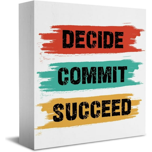 Wood Box Sign 5x5Inch Funny Office Gifts For Coworkers Motivational Wooden Box Sign Home Office Desk Decor Thank You Retirement Gifts For Hr Leader Boss Coworker Colleague Shelf Cubicle Wall Decor