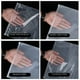 thumbnail image 2 of Bolsa de plástico transparente con cierre esmerilado, bolsa autosellada, gruesa, para guardar ropa interior, calcetines y ropa interior, 2 of 2