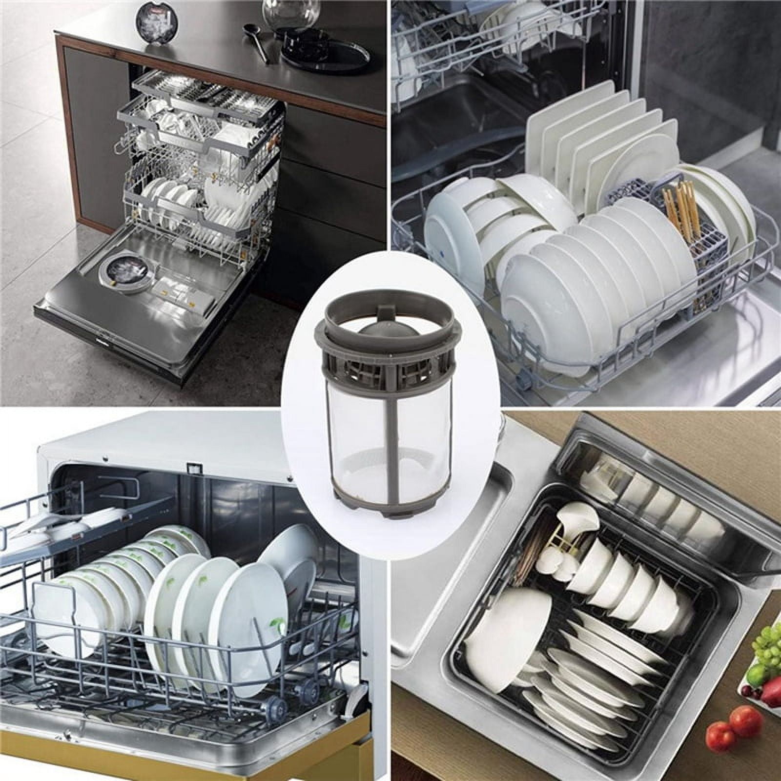 2X W10872845 Dishwasher Pump Filter Cup Replacement for 8579307 AP6030094 W10056425 W10056426