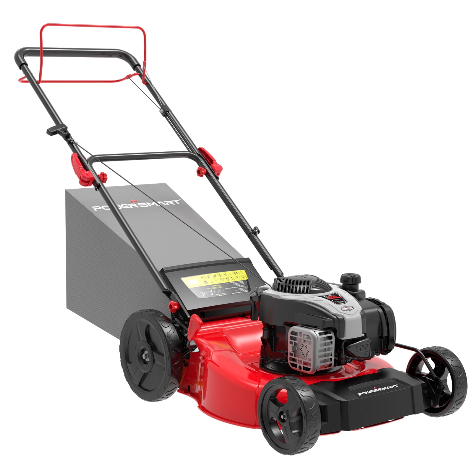PowerSmart 21" Gas Self-Propelled 140cc B&S Engine Lawn Mower B8721S2