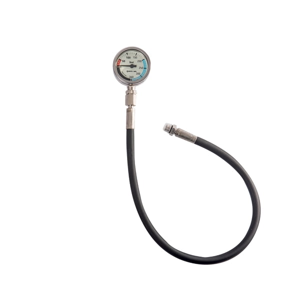 Mares XR Pressure Gauge SPG52 PSI Scuba Diving Tech Gear