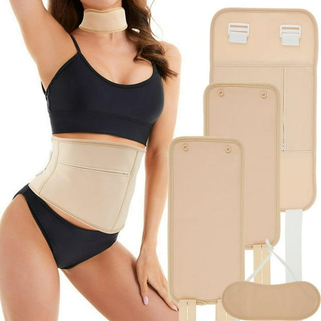 CNKOO Ensemble de 3 Packs d'Huile pour Taille et Cou Lavables Réutilisables Enveloppe d'Huile Essentielle pour Genou Sans Désordre avec Sangle Élastique Réglable Pack d'Huile Confortable Étanche pour Taille et Cou