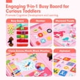 thumbnail image 2 of Busy Board hahaland Unicorn para niños de 2 a 4 años, 2 of 8