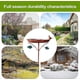 thumbnail image 3 of Bird Baths Outdoors Standing Bird Bath With Metal Stake Vintage Birdfeeder Yard Art For Patio Decking Garden Lawn, 3 of 5
