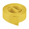 Flat Nylon Webbing Strap 1 Inch 4 Yards Yellow for Backpack, Luggage-rack
