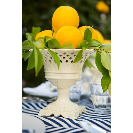 Lemons III, Fine Art Photograph By: Karyn Millet; One 24x36in Fine Art Paper Giclee