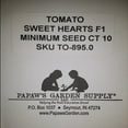 thumbnail image 2 of PAPAW'S GARDEN SUPPLY LLC. HELPING THE NEXT GENERATION GROW! Sweet Hearts Grape Tomato 10 Seeds, 2 of 5