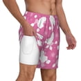 thumbnail image 3 of Goofa Cute Poodle Dog Printed Men's Swim Trunks Board Shorts Quick Dry Mens Swimming Trunks with Compression Liner,Breathable Fit Hawaii Beach Shorts-Small, 3 of 9