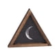 thumbnail image 4 of Decoración de la luna de la pared, 3 piezas de decoración rústica del hogar de la luna de la pared decoración de la fase lunar construcción robusta, 4 of 8