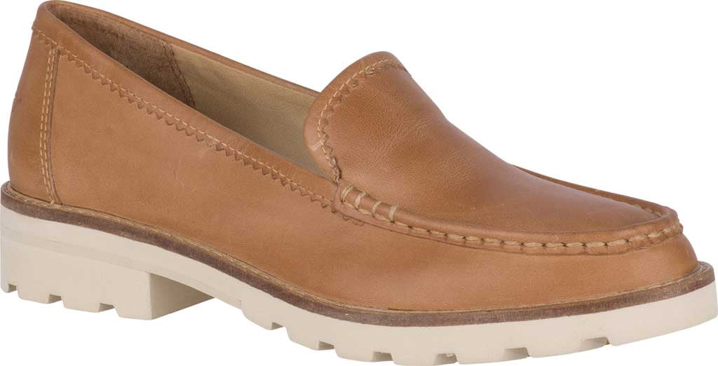 Women's authentic original leather lug loafer Clearance