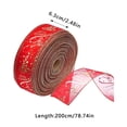 thumbnail image 3 of TIELUTT Elegant Gold Printed Ribbon for Stunning Christmas Tree Party Flag Streamers Party Flags on A String Event Table and Chairs Set Party Dress for Women plus Size Event Wristbands Variety Pack, 3 of 7