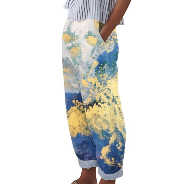 Women Pants Bell Bottoms Multi Colored Slim Trousers Ladies Work Leggings