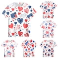 thumbnail image 6 of Gerichy July 4th Boys Patriotic Shirt Kids Memorial Day American Flag Tees Tops for 3T 4T 5T 6T 7T 8T, 6 of 6
