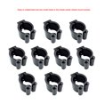 thumbnail image 4 of 10 unidades de soporte para cañas de pescar, pinzas de nailon para piscina, polos para peces, estante de almacenamiento de pared, accesorios de pesca, 17mm, negro Feliz Sencillez, 4 of 5