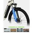 thumbnail image 3 of VEEFA X2 Electric Bike for Adults 27.5” E-bike Power by 500W Motor 30-80 Miles Range, 5 Pedal-Assist Levels, 48V 10.4Ah Ebike UL2849, 3 of 9