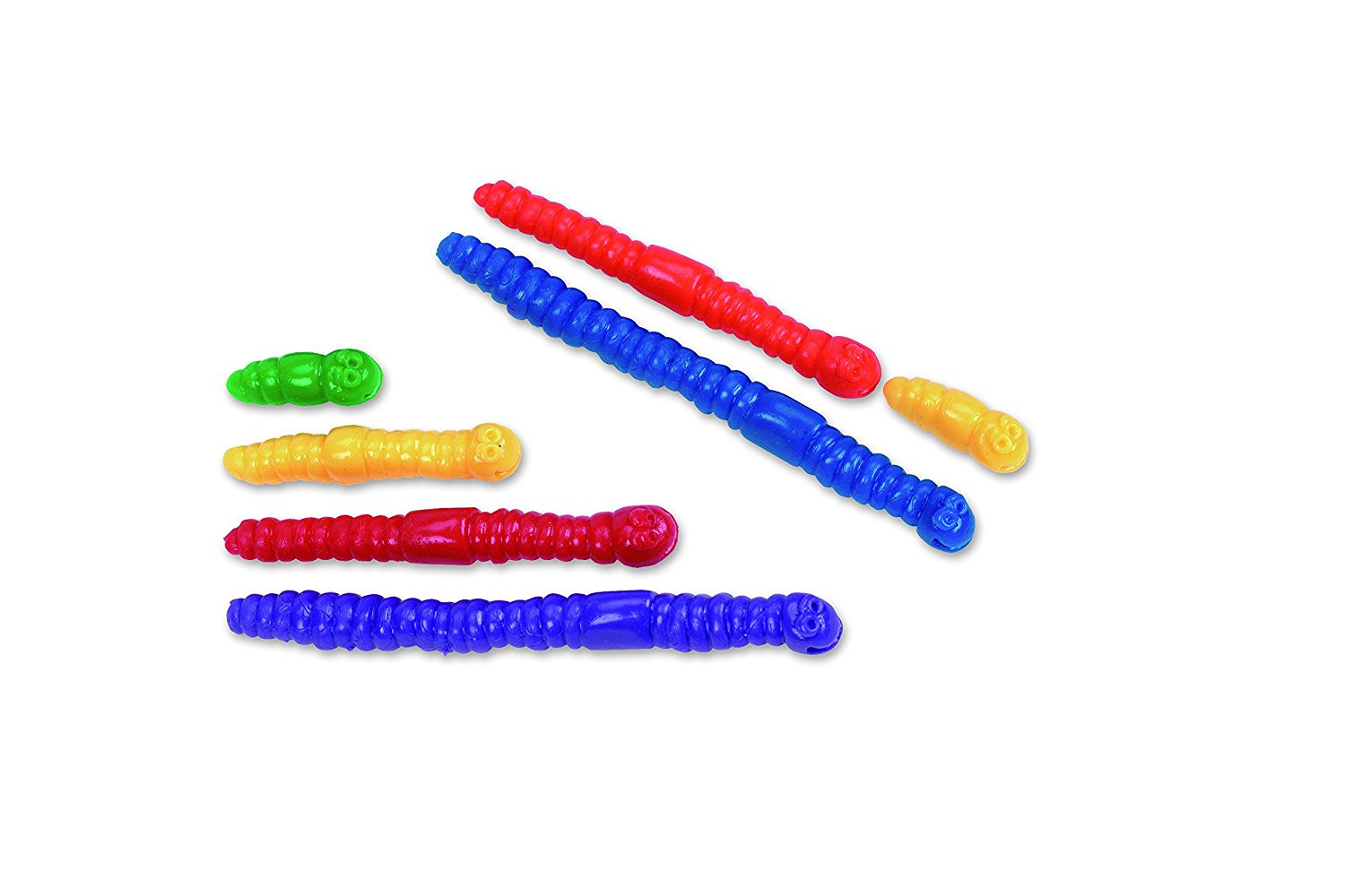Learning Resources, LRNLER0176, Measuring Worms, 72 / Set, Multi