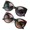 thumbnail image 3 of V.W.E. 2 Pairs Women Bifocal Reading Sunglasses Reader Glasses Round Cateye Vintage - Large Gradient Lens, 3 of 4
