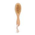 thumbnail image 3 of Exfoliating Body Brush, Firm Sturdy Wooden Handle Compact Portable Shower Brush Ergonomic Massage  For Home Travel For Daily Use, 3 of 8