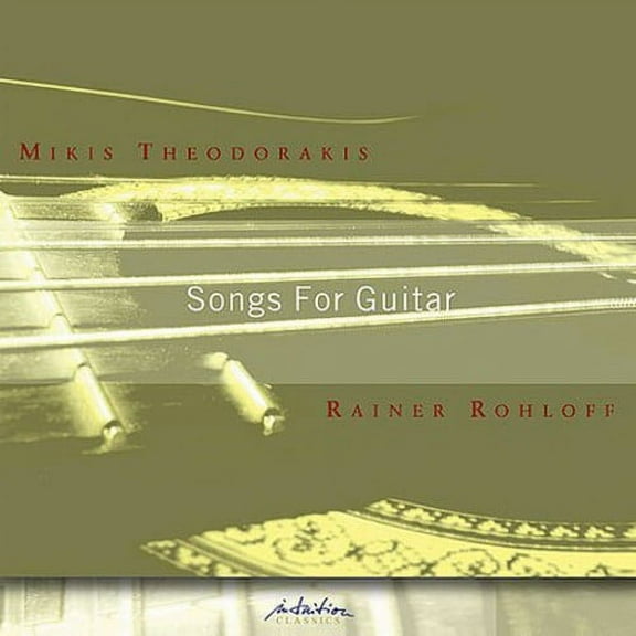 Theodorakis / Rohlsoff - Songs for Guitar - Music & Performance - CD