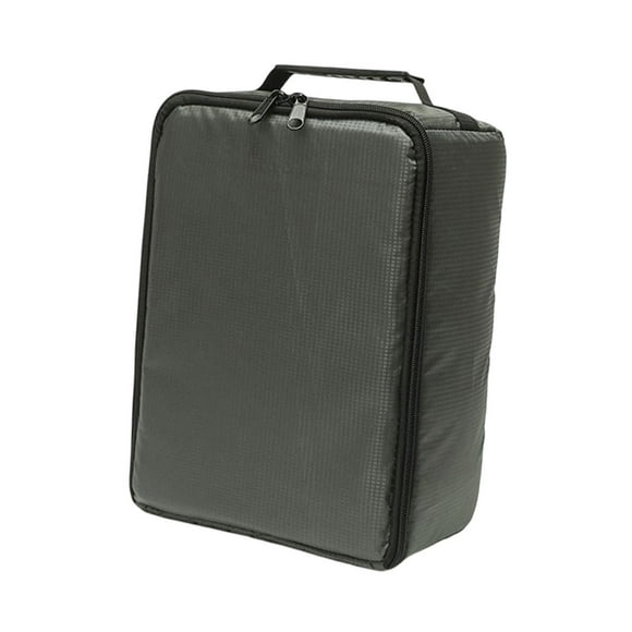 Bolsa Para Cámara Estuche De Viaje Bolsa Protectora Para Cámara Acolchada Suave Ajustable Portátil Gris Oscuro Sunnimix Funda de cámara
