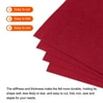 thumbnail image 4 of Uxcell Soft Felt Sheets Fabric Craft Sheet for DIY Hobby Decorate Dark Red, 4 of 7