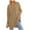 Khaki, variant on Besolor Womens Fall Spring Tunic Tops Trendy Crewneck Long Sleeve Shirts Casual Loose Going out Blouse with Thumb Hole