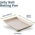 Nonstick Jelly Roll Baking Sheet Pan Perfectly Baked Cookies Every