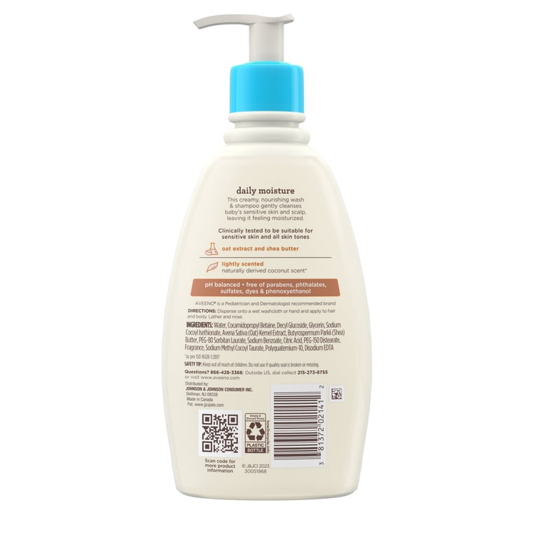 Aveeno Baby Daily Moisturizing 2-in-1 Bath & Shampoo photo 6