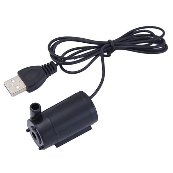 Small Water Pump Silent Submersible USB 5V 1m Cable Garden Outdoor Fountain Tool
