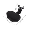 thumbnail image 2 of SOPOTUTU Passenger Seat Back Pad Cushion Black For Motorcycle And Scooter Back Support 1Set, 2 of 8