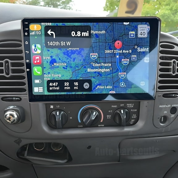 Gsuatey Android 15 Car Radio for Ford F150 1997-2004 10.1 Inch IPS Touch with Wireless & Wired Carplay Android Auto, Double Din Built-in GPS WiFi DSP Camera MIC 4GB  64GB