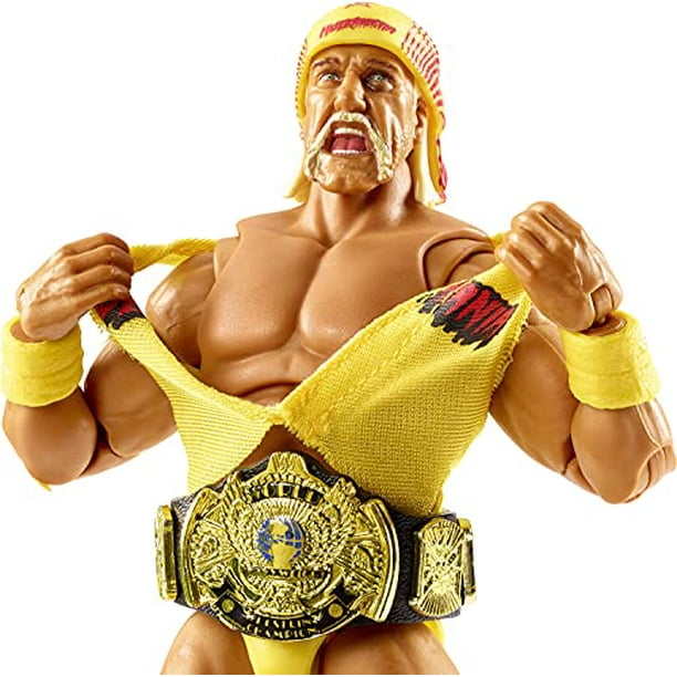 WWE Fan TakeOver Ultimate Edition Hulk Hogan Action Figure, 6-in