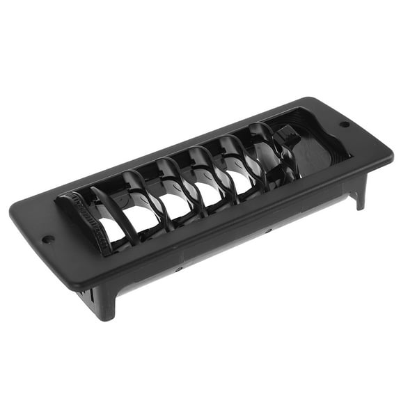 Universal Black Air Conditioning Vent Outlet for Cars, Trucks, Boats, and RVs - Plastic, Adjustable and Versatile Design