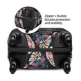 thumbnail image 4 of Balery Luggage Cover Colorful Tropical Leaves Print Suitcase Covers for Luggage Elastic Washable Suitcase Protector Fits 18-32 Inch Luggage-, 4 of 9