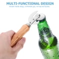 thumbnail image 3 of WAXIAYU 2 Wood Wine Bottle Openers Stainless Steel Corkscrew, 3 of 6