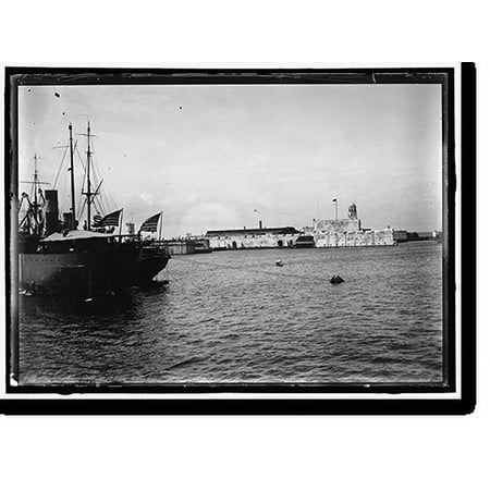 Historic Print, [Veracruz, Mexico], 16" x 20"