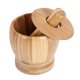 thumbnail image 5 of Picadora de ajo manual, mortero de madera y maja para salsa de frutos secos M, 5 of 9