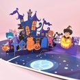 thumbnail image 3 of Cartes Pop-Up Halloween, Carte de Vœux 3d Halloween avec Enveloppe, Carte Pop-Up Maison Hantée, Fête Halloween, 3 of 5