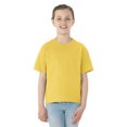 thumbnail image 1 of Jerzees Youth DRI-POWER Active Short Sleeve Crew T-Shirt, XS, Island Yellow, 1 of 3