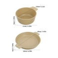 thumbnail image 2 of HLONK 1 Set Plastic Dinnerware Sets Unbreakable Plates And Bowls Dinnerware Reusable Tableware Set For Outdoor Camping Picnics Kitchen, 2 of 8