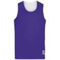 thumbnail image 2 of Youth Reversible Wicking Tank L Purple/White, 2 of 5