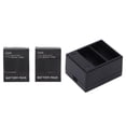 thumbnail image 4 of Dual Camera Battery Chager Rapid Double Slot Battery Charger with 2 Batteries Compatible for  2 3, 4 of 7