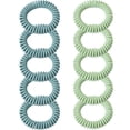 thumbnail image 1 of Dinheiro Peine circular de plástico flexible, peine elástico para el cabello, banda para el cabello, 1 of 6