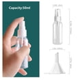thumbnail image 2 of 50Ml Empty Spray Bottle Set (6 Bottles + 27 Labels + 2 Small Funnels), 2 of 5