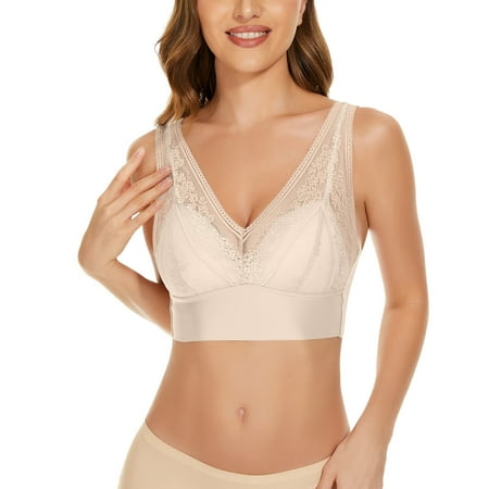 

bras for women Lace Bra Plus Size Bra Women Underwear Bralette Crop Top Female Bra Large Tube Top Female Loose And ComfortableBrassiere High Elasticity Bra