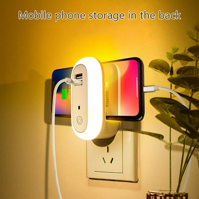 Intelligent remote control plug in LED Night Light Asian Smart