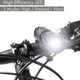 thumbnail image 4 of Worallymy Bike Headlight Taillight Set Night Ciclismo Bicicleta Impermeable LED Luz delantera y trasera Lámpara de seguridad Worallymy JD735808003, 4 of 7